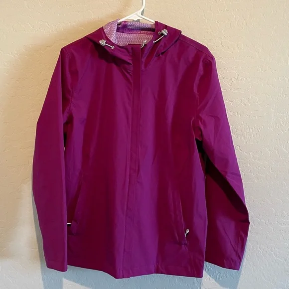 Free Country rain jacket with hood size large - Picture 1 of 3